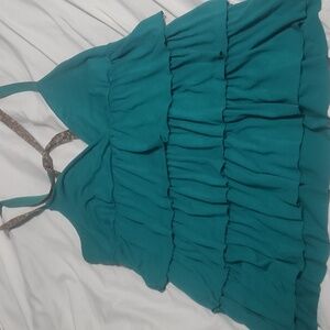 American Eagle Outfitters ruffled tank
